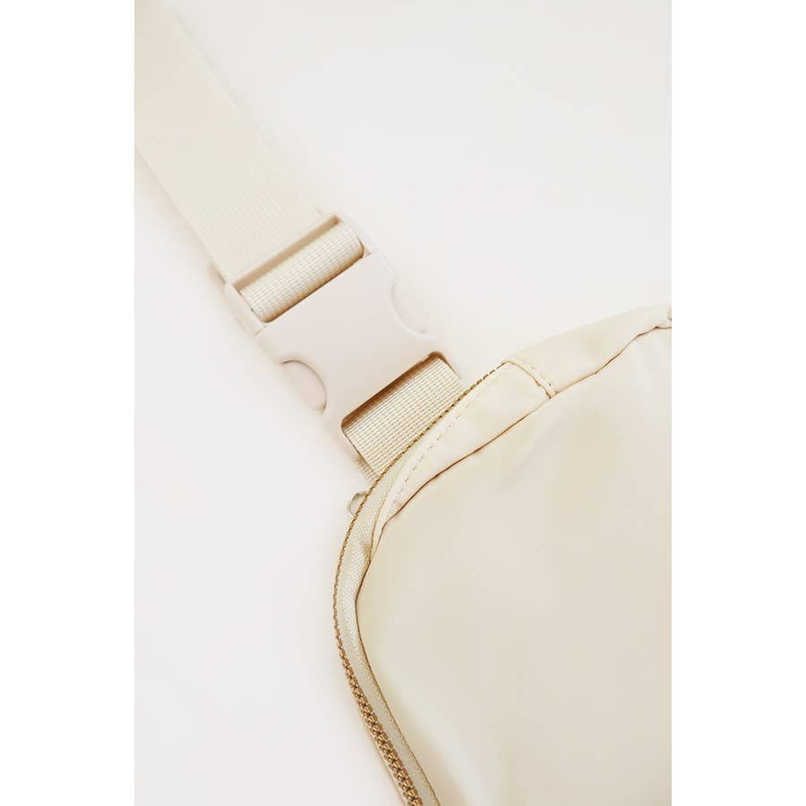 Solid Color Crossbody Bag