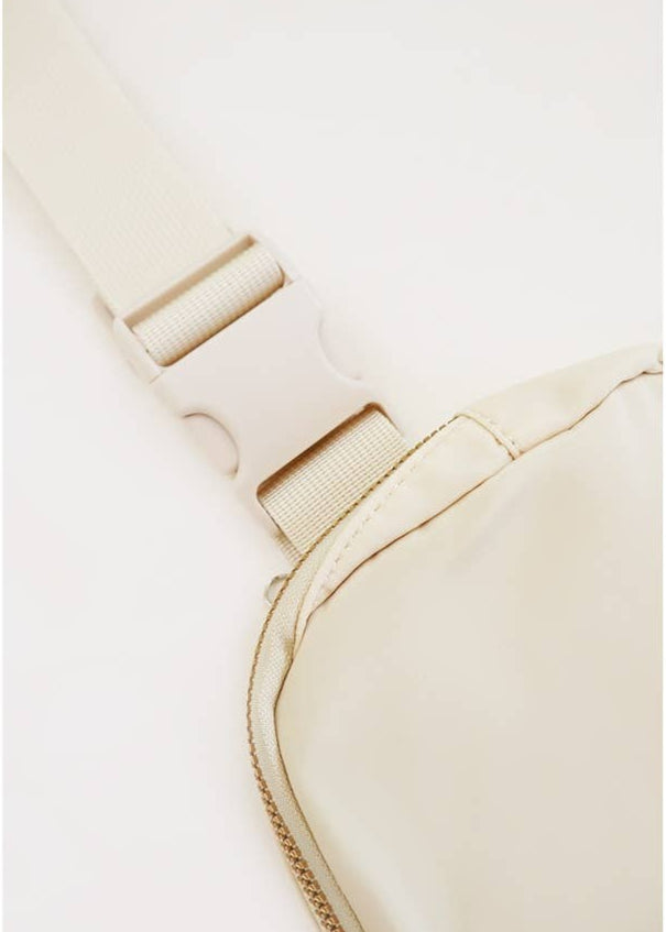 Solid Color Crossbody Bag