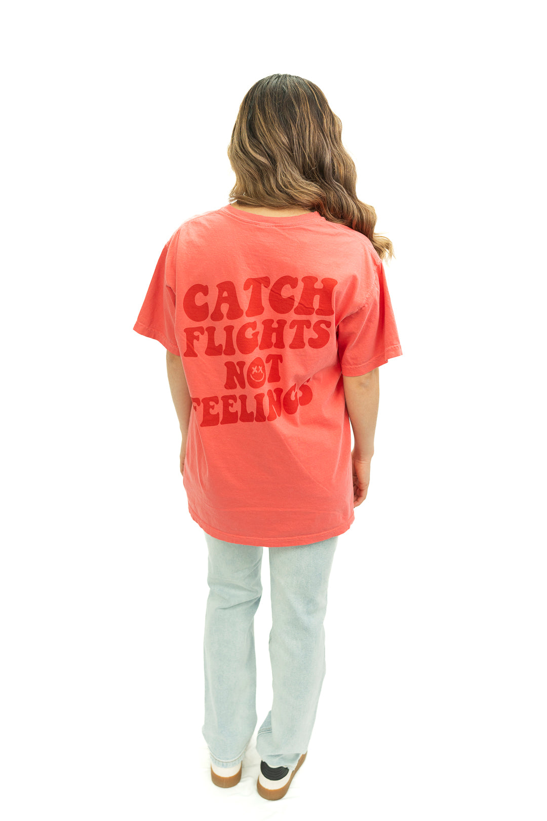 Catch Flights Not Feelings Tee