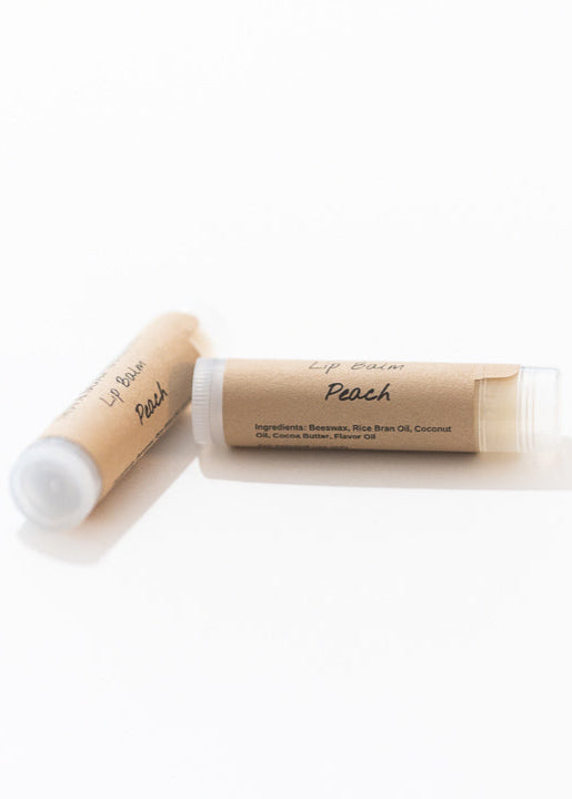 Peach Lip Balm